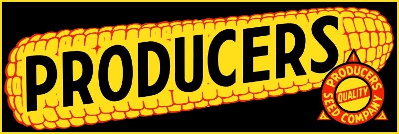 Producers Quality Seed Company NEW Sign 12×36″ USA STEEL XL Size- 4 lbs