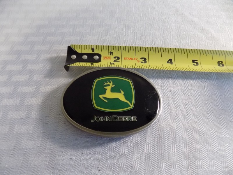 JOHN DEERE LEAPING DEER LOGO BELT BUCKLE gallery