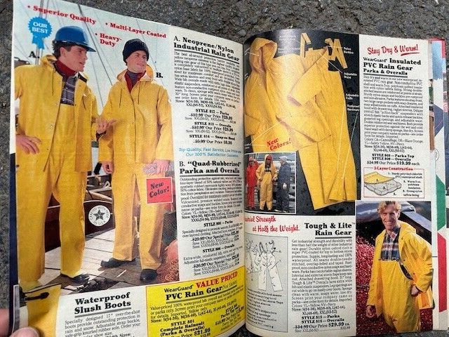 Vintage Rare Original 1989 Wear Guard work clothing catalog Book 71 pages gallery