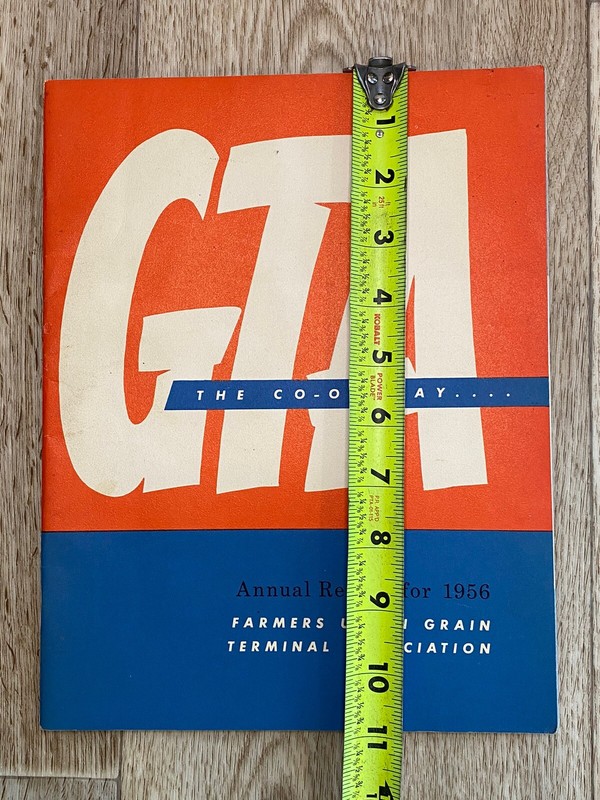 Farmers Union Co-Op 1956 Annual Report Argriculture Advertising Great Graphics gallery