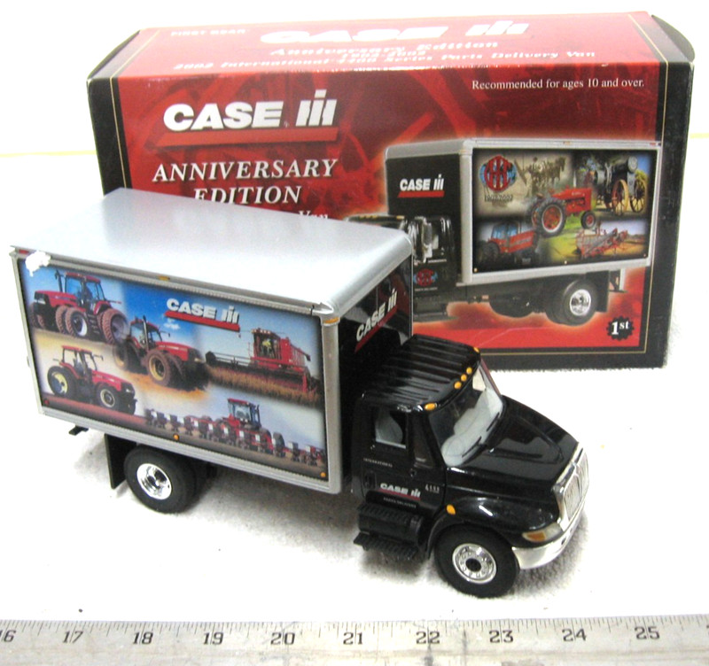 1ST GEAR 1/34 CASE INTERNATIONAL IH ANNIVERSARY EDITION PARTS DELIVERY TRUCK