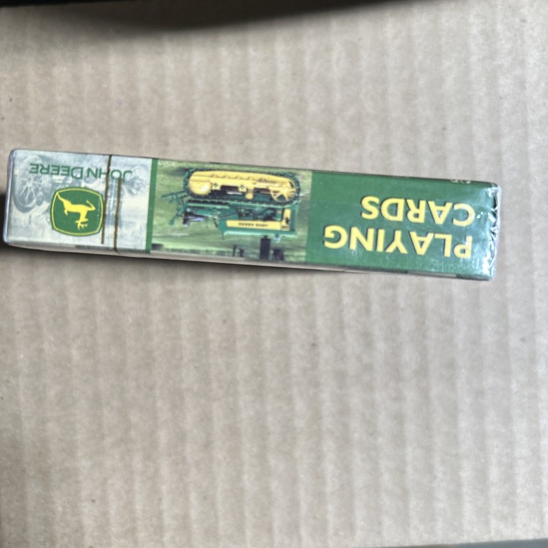 John Deere Collectable Playing Cards New, Factory-sealed deck with Hologram Seal gallery