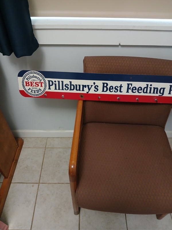 Pillsbury Best Feeding Program Hang Tag Sign EUC FS gallery