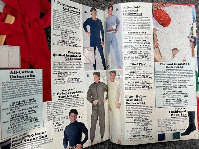 Vintage Rare Original 1989 Wear Guard work clothing catalog Book 71 pages gallery