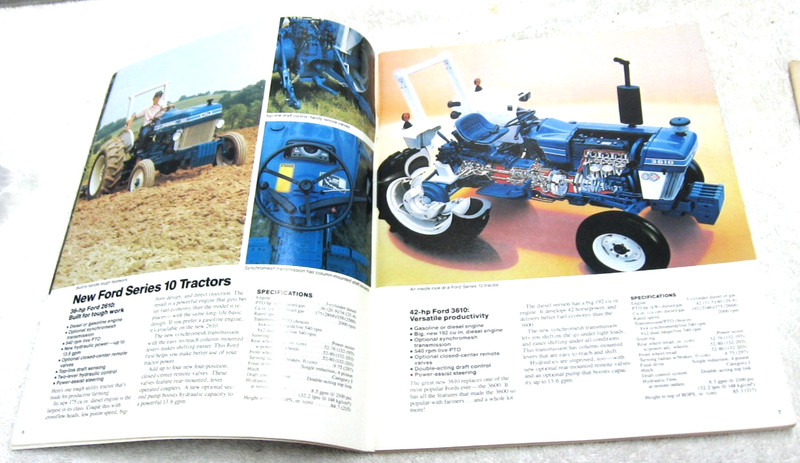 1981 FORD TRACTOR & EQUIPMENT BUYERS GUIDE BROCHURE FULLINE CATALOG 4X4 TW FW gallery