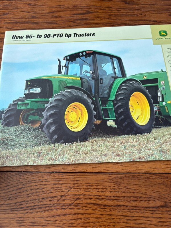 John Deere 6120 6220 6320 6420 Tractor For 2002 Brochure FCCA24