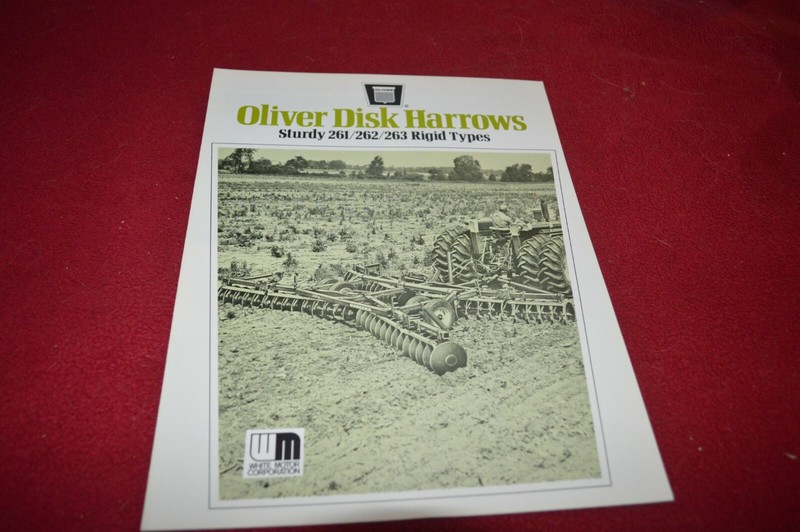 Oliver Tractor 261 262 263 Disk Harrow Dealer’s Brochure TBPA