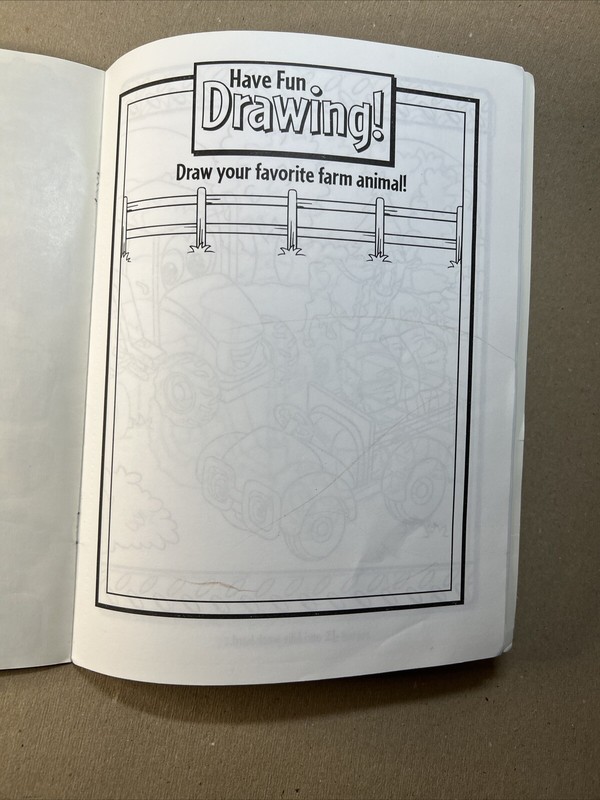 JOHN DEERE ACTIVITY BOOK WITH STICKERS FARM ANIMALS FARMLAND DRAWING MAZE NEW gallery