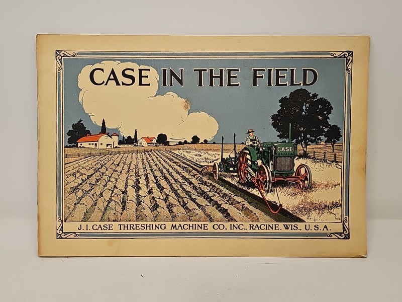 Case cross motor tractor catalog brochure original Racine WI steam gas