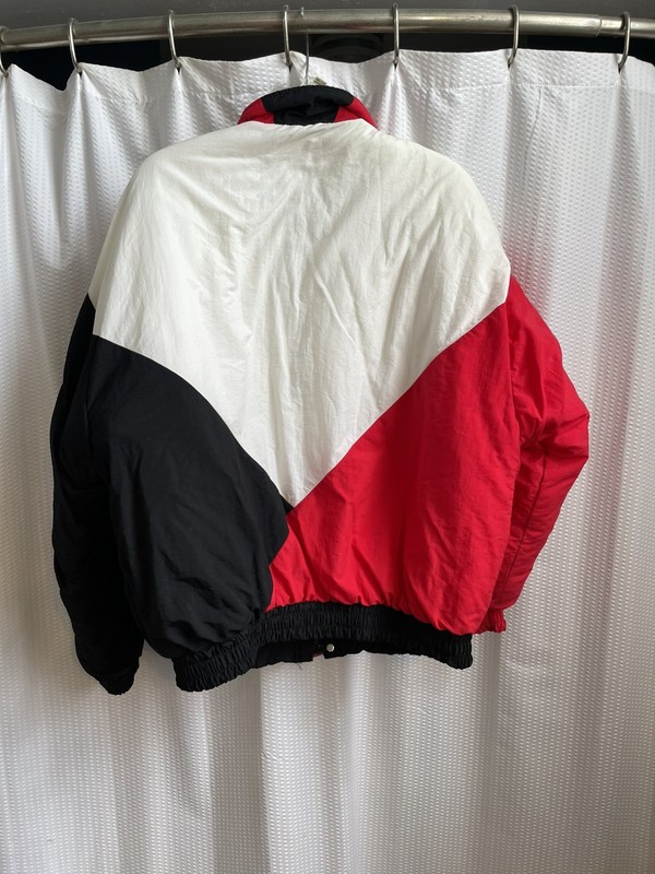 Vintage 90’s Swingster IH Case Tractors Farming Zip Up Men Sz L Ski Jacket Coat gallery