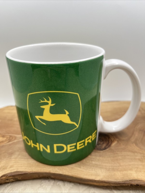 John Deere Logo Coffee Mug Green/Yellow 2006