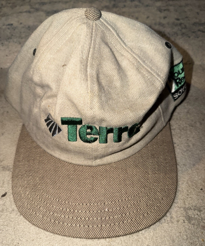 Vintage Terra Soybeans Hat Agriculture Theme