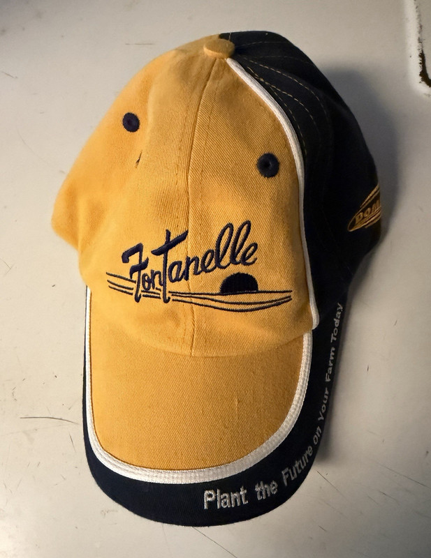 Fontanelle “Plant the Future” Yellow & Navy Adjustable Baseball Cap Hat