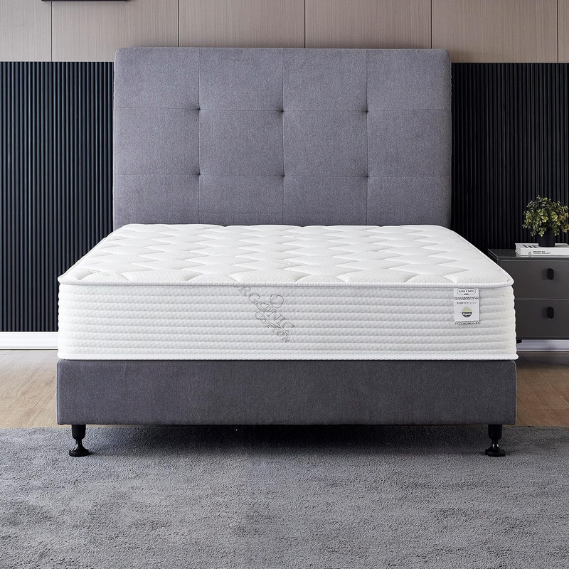 Oliver & Smith 10″ King Hybrid Mattress – Medium Firm Comfort & Support