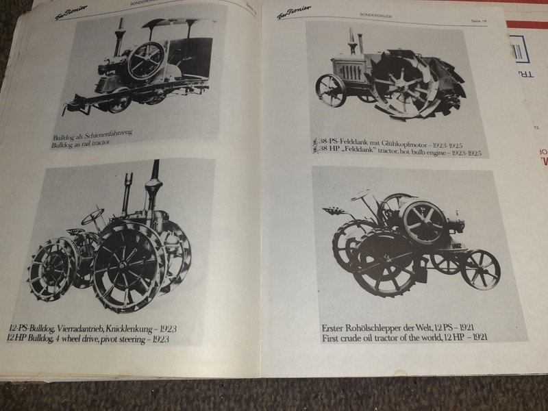 Vintage Der Pionier Sonderdruck Farm Equipment Advertising Brochures Ag gallery