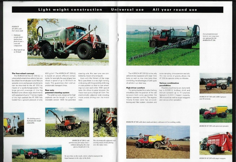 HORSCH TERRA TRAC RANGE 8 PAGE BROCHURE gallery