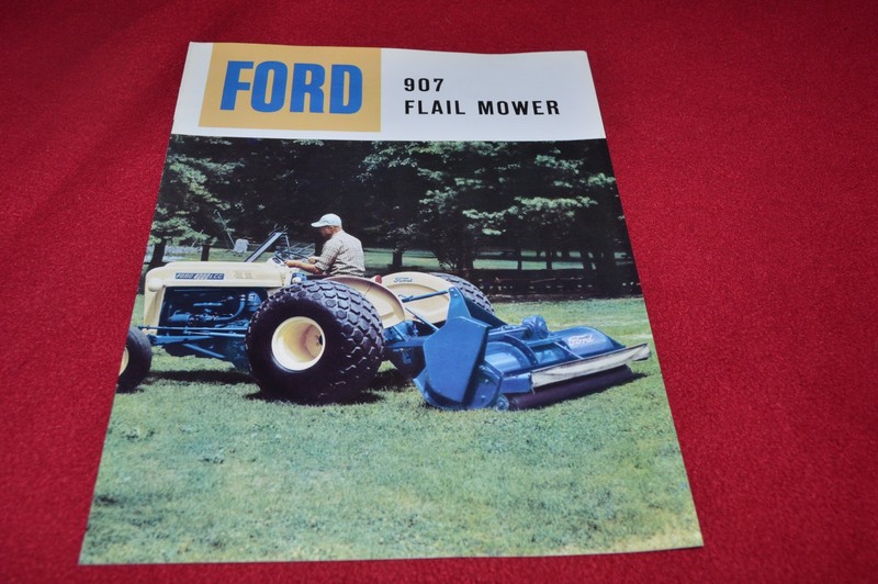 Ford Tractor 907 Flail Mower Dealer’s Brochure YABE15