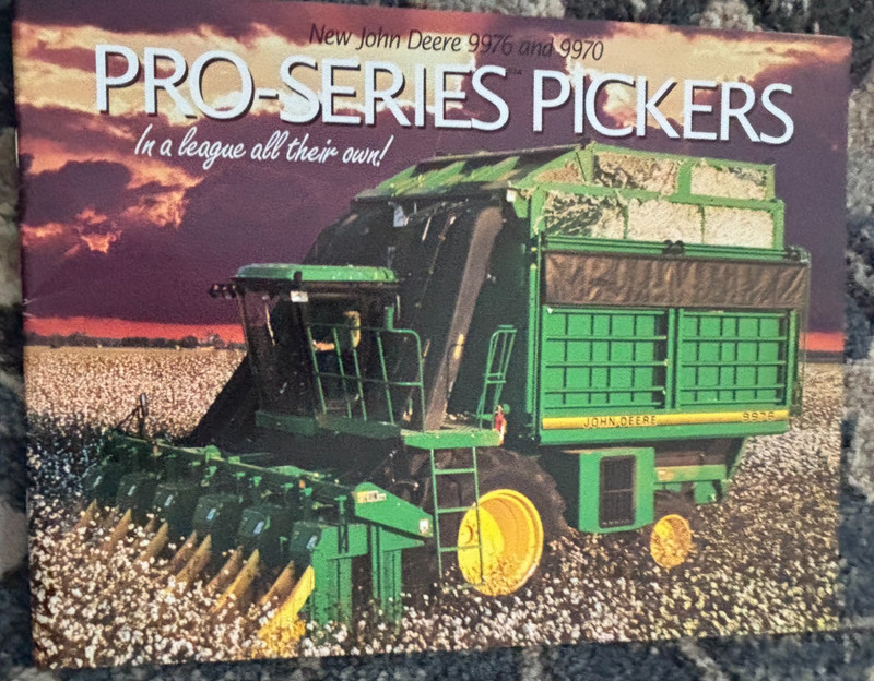 John Deere Cotton Pickers For 1997 Brochure DCPA26