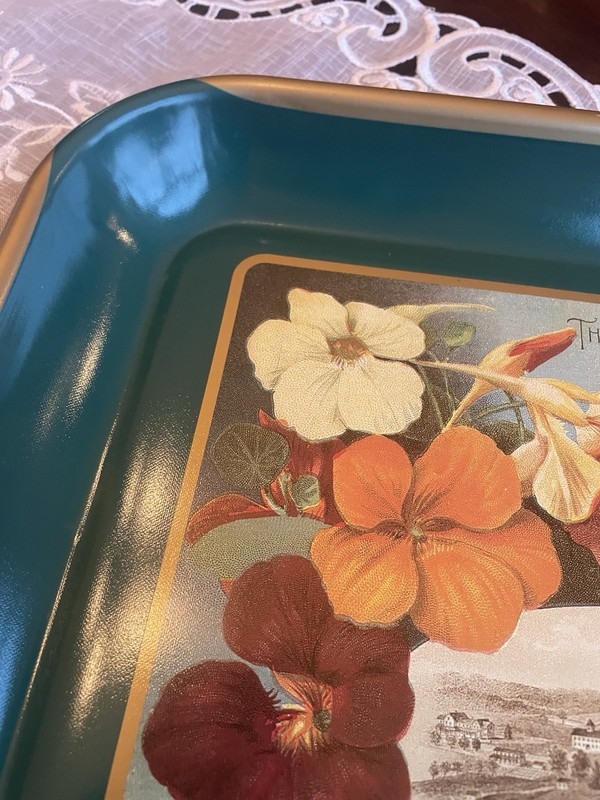 1996 Tin Tray 120th Anniversary of Burpee’s 1898 “Farm Annual” Seed Cover gallery