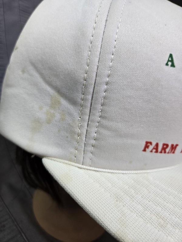 Vintage Print Front John Deere Farm Progress Show Foam Snapback Hat YA Headwear gallery