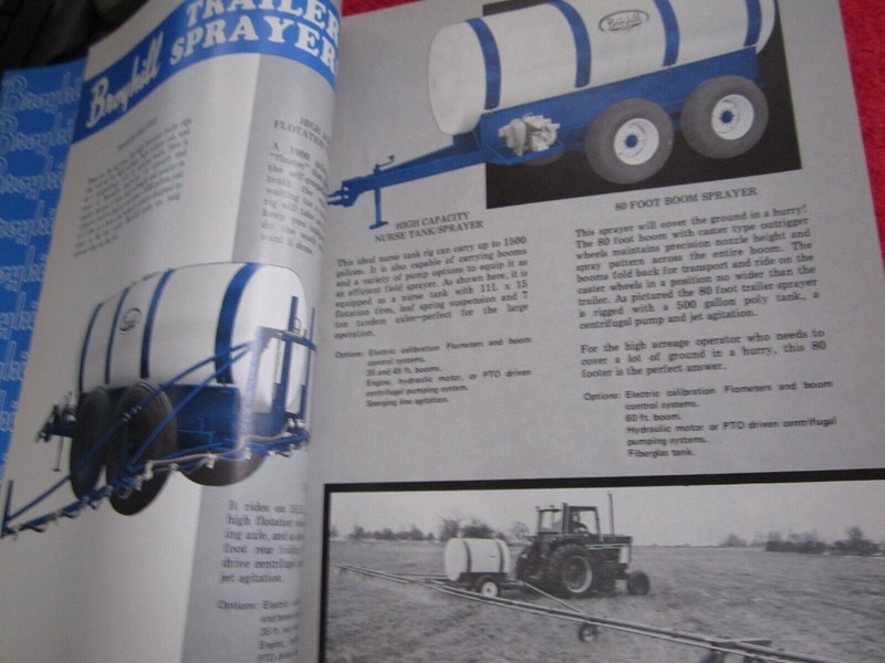 1977 BROYHILL SPRAYING & LIQUID APPLICATION EQUIPMENT 24 PAGE BROCHURE gallery