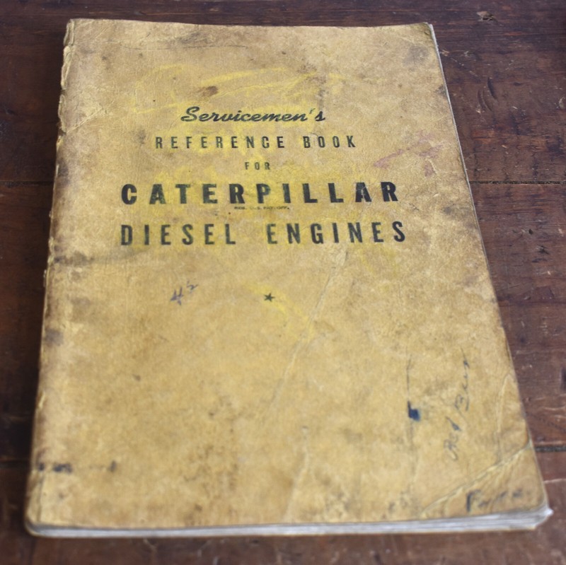 1940s Caterpillar Servicemen’s Reference Book for Diesel Engines