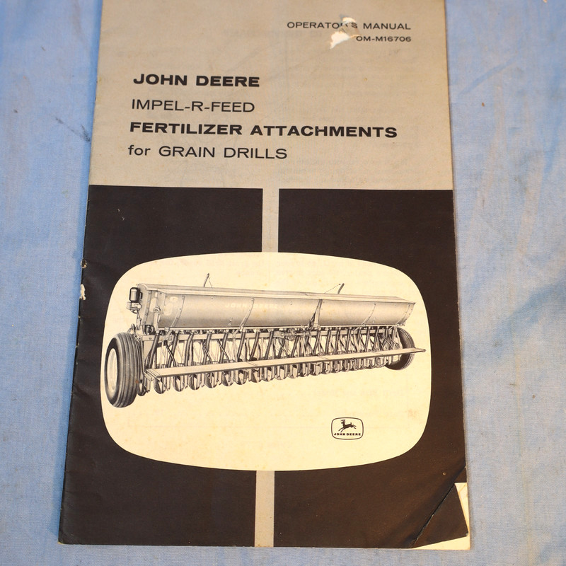 JD LZ Unit, Repel-R- Feed Fertilizer Att. Press Grain Drills Operator’s Manuals gallery