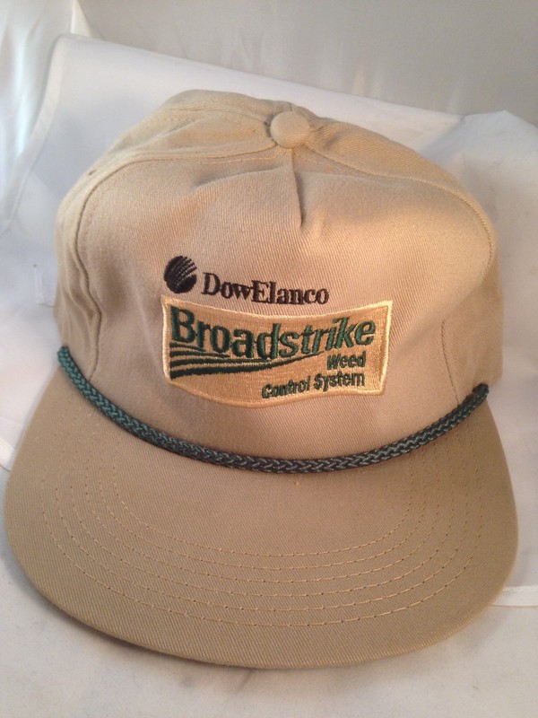 New Broadstrike Weed Control Ball Cap Hat Trucker One Size Snapback Made in USA