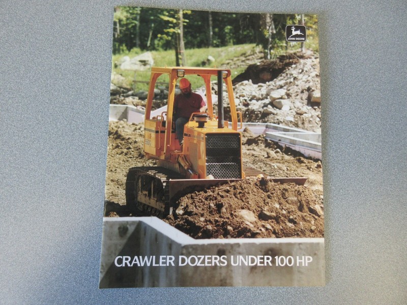John Deere 400G 450G 550G 650G Crawler Dozers Brochure 24 page