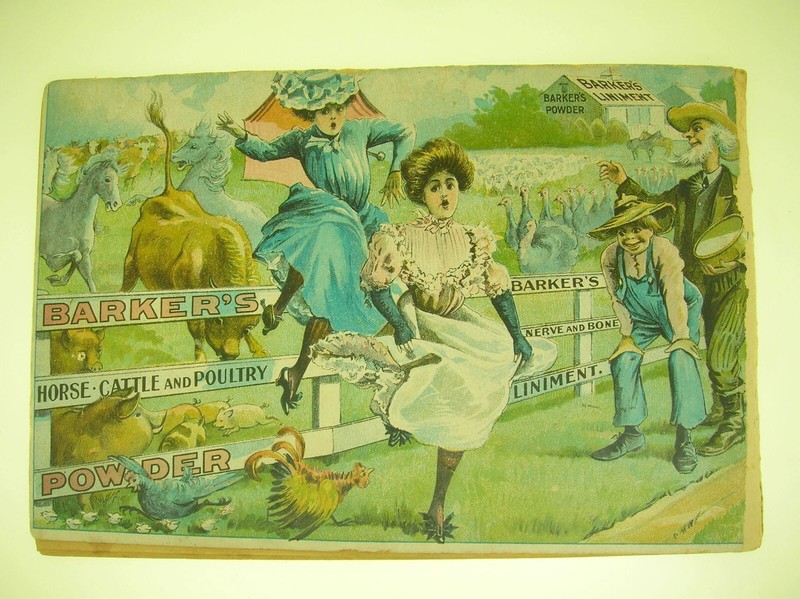 C. 1900 BARKER'S KOMIC PICTURE SOUVENIR PART 1,2,3 AND 4 - BLACK AMERICAN - B/O gallery