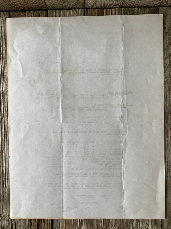 Vintage Seed Farm Price List Ed. F. Mangelsdorf Wholesale Seeds 1933 gallery