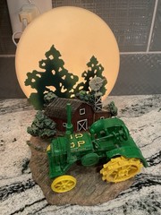John Deere Farm Farming Moon Lamp Tractor