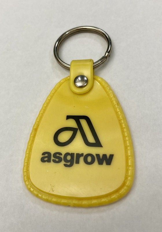 Cool Vintage Asgrow Seed Company Ag Agricultural Farming Advertising Keychain