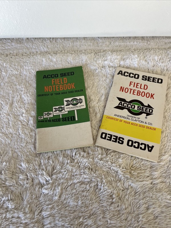 Pair of Vintage Acco Field Notebook