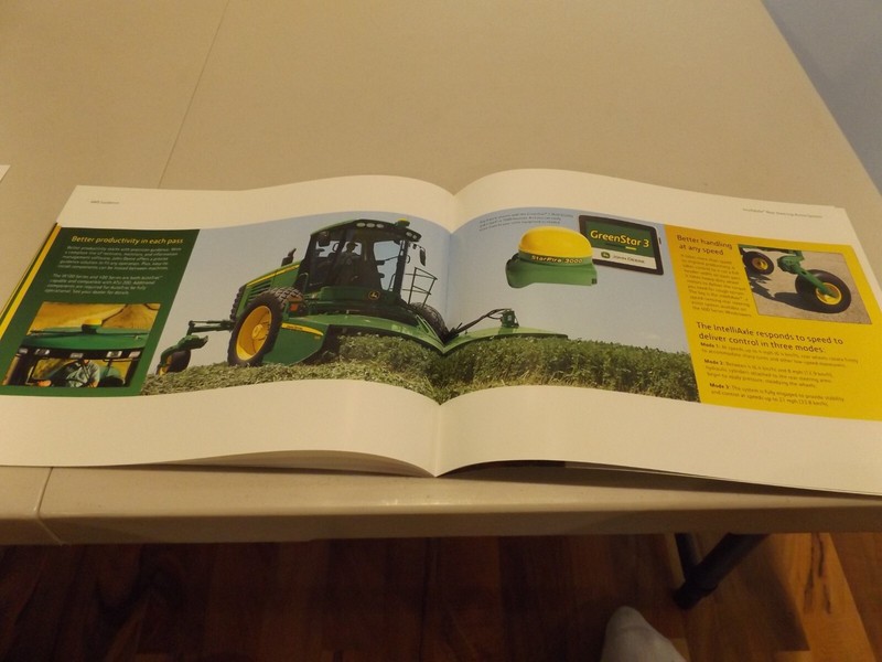 JOHN DEERE WINDROWERS 400 SERIES, NEW W100 SERIES, LIT # DSAA52600 (12-10) gallery