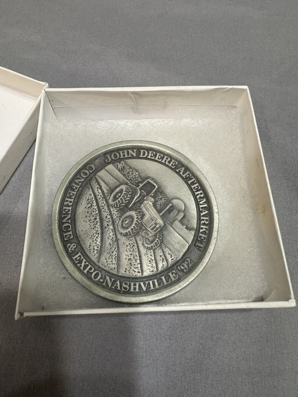 John Deere 1992 5000 Series Medallion Coin