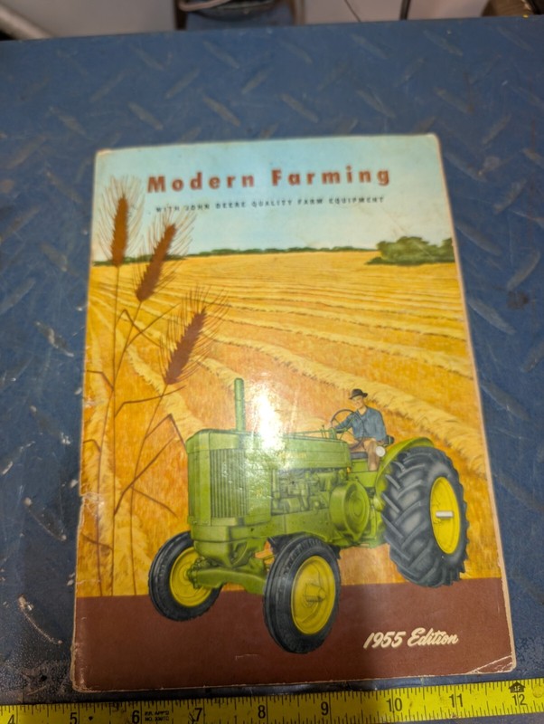 Modern Farming John Deere Farm Equipment 1955 Edition #1mm