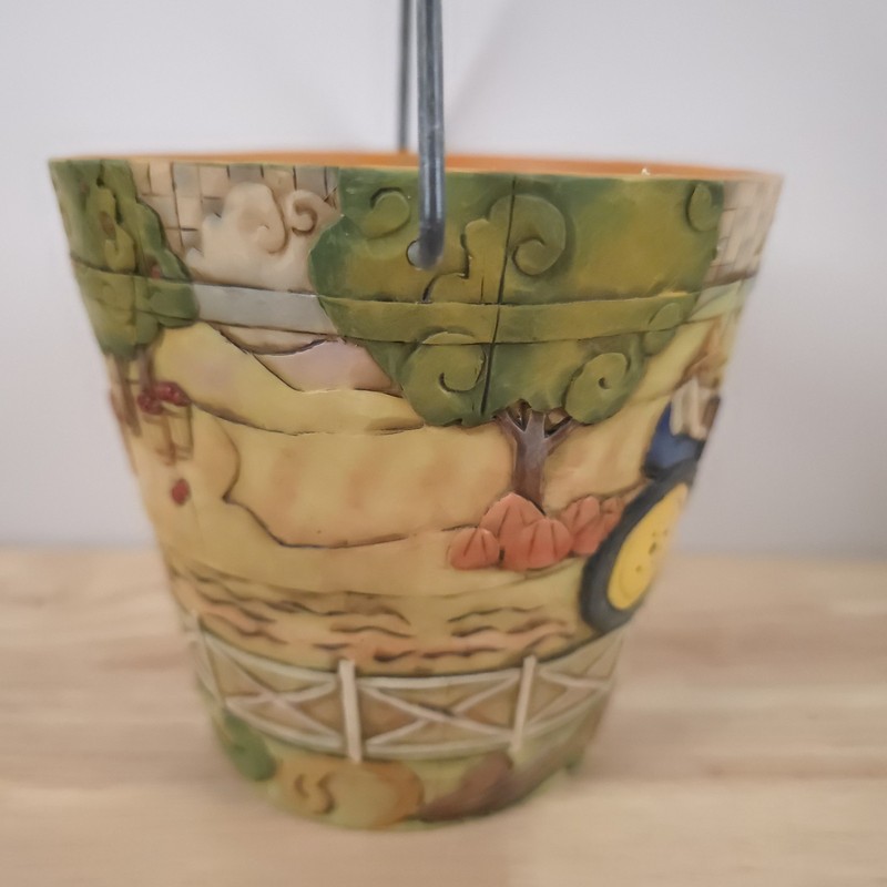 Jim Shore Traditions John Deere Bucket In Original Box gallery