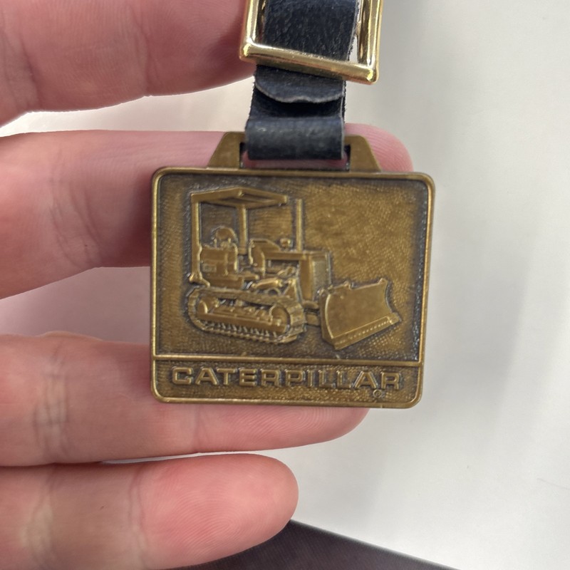 Caterpillar Crawler Dozer Fob W/ Leather Strap gallery