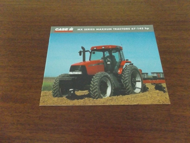 CASE-IH MX SERIES MAXXUM Tractors 67-145 HP # AE-293081