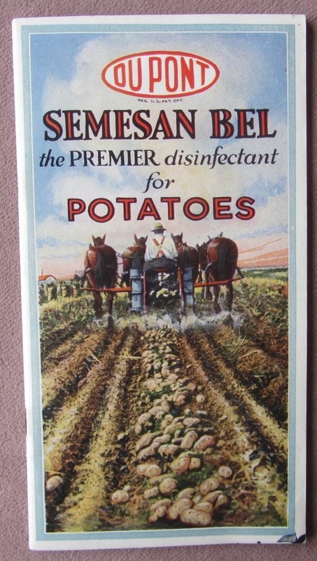1920s Du Pont Semesan Bel Disinfectant for Potatoes Bklt How Grow Potatoes 48p