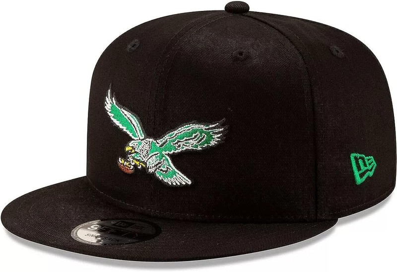 New Era NFL 9FIFTY Throwback Logo Snapback Hat Cap One Size Fits All