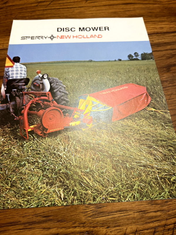 New Holland 438 Disc Mower Brochure BAOH