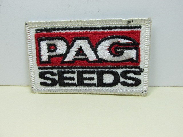 PAG Seeds Patch Vintage Farm Collectible Advertising Uniform Patch