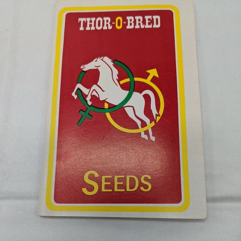 3.5″ X 5.5″ Vintage Thor-O-Bred Seeds Hybrids Data Memo Notebooks Illinois