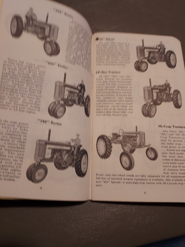 1957 John Deere 91st Annual Pocket Ledger Trenton Missouri 820 720 620 Tractor gallery
