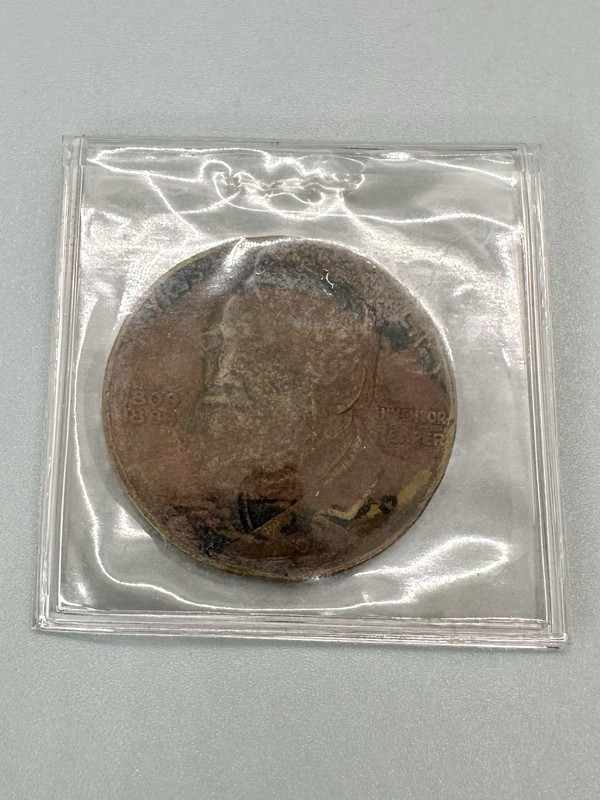 ♏️1930s Cyrus Hall McCormick Reaper Inventor International Harvester Token Coin gallery