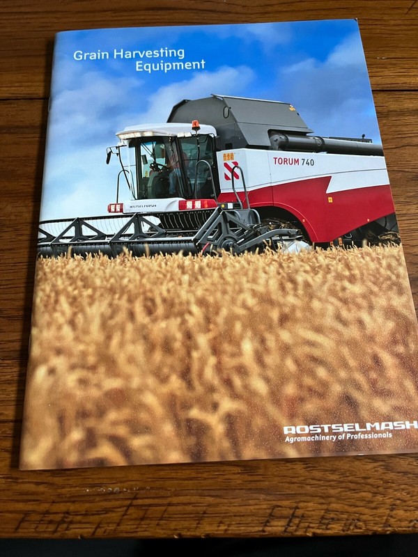 Rostselmash Grain Harvesting Equipment Brochure FCCA