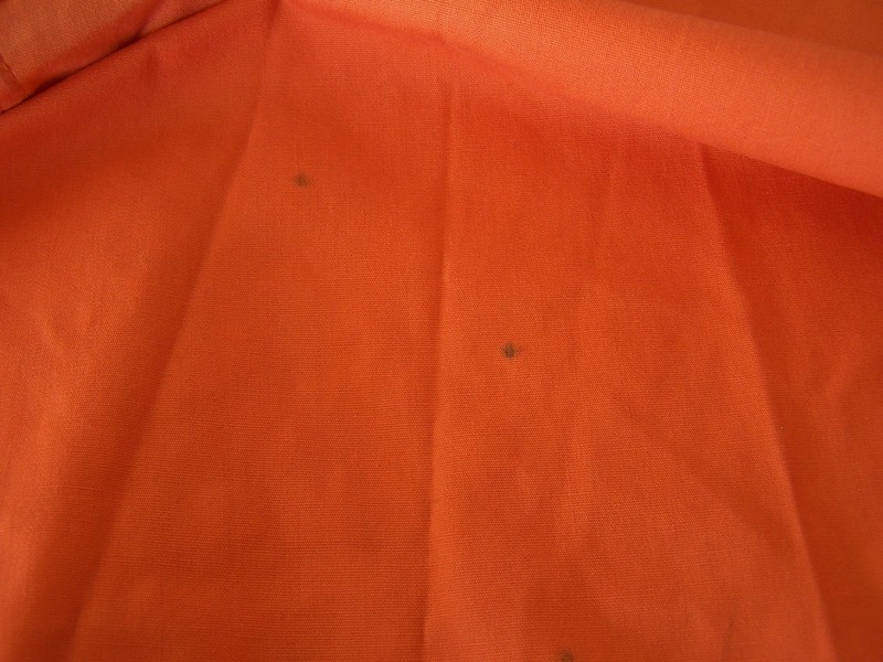 Allis Chalmer Orange Long Sleeve Vintage tractor Jacket Medium Heavy Shirt M gallery