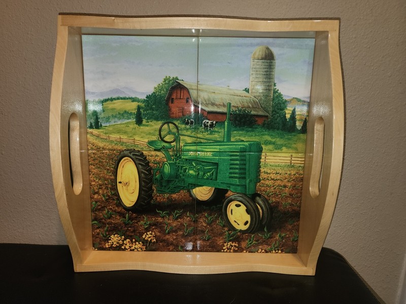 John Deere Serving Tray Wall Hang